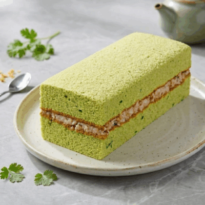 香菜鹹蛋糕